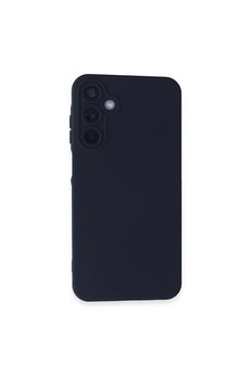 Evimdeyokyok Samsung Galaxy A25 5G Kılıf Nano İçi Kadife Silikon - Lacivert