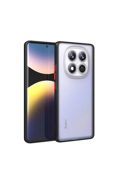 Evimdeyokyok Xiaomi Redmi Note 14 Pro 5G Kılıf Montreal Silikon Kapak - Siyah