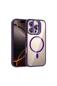 Evimdeyokyok Joko Apple İphone 16 Pro Remim Lensli Magsafe Standlı Kapak - Derin Mor