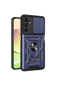 Evimdeyokyok Samsung Galaxy M15 Kılıf Pars Lens Yüzüklü Silikon - Lacivert