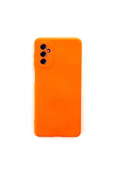 Evimdeyokyok Samsung Galaxy M52 5G Kılıf Nano İçi Kadife Silikon - Turuncu