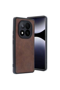 Evimdeyokyok Xiaomi Redmi Note 14 Pro 5G Kılıf Aras Deri Kapak - Taba