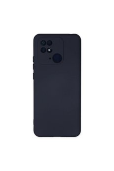 Evimdeyokyok Xiaomi Redmi 10C Kılıf Nano İçi Kadife Silikon - Lacivert