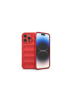 Evimdeyokyok Apple İphone 16 Pro Kılıf Optimum Silikon - Kırmızı