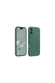 Evimdeyokyok Apple İphone 16 Kılıf First Silikon - Koyu Yeşil