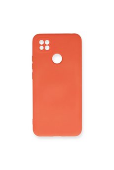 Evimdeyokyok Xiaomi Redmi 9C Kılıf Nano İçi Kadife Silikon - Turuncu