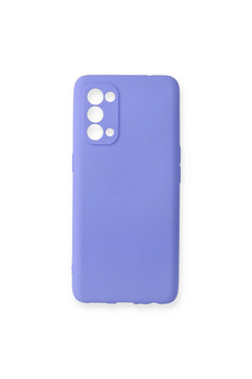 Evimdeyokyok Oppo Reno 5 Kılıf First Silikon - Lila