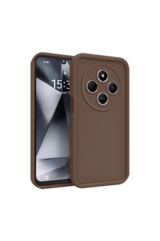 Evimdeyokyok Xiaomi Redmi 14C Kılıf Viera Silikon - Kahverengi