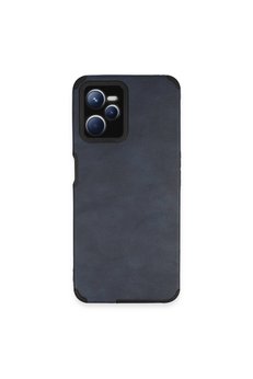 Evimdeyokyok Realme C35 Kılıf Loop Deri Silikon - Lacivert