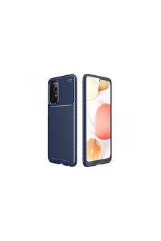 Evimdeyokyok Samsung Galaxy A72 Kılıf Auto Focus Karbon Kapak - Lacivert