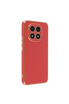 Evimdeyokyok Xiaomi Redmi Note 14 Pro 4G Kılıf Volet Silikon - Kırmızı