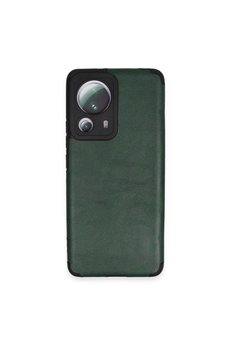 Evimdeyokyok Xiaomi Mi 13 Lite Kılıf Loop Deri Silikon - Yeşil
