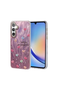 Evimdeyokyok Samsung Galaxy A34 5G Kılıf Blade Aynalı Desenli Kapak - Desen 8