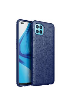 Evimdeyokyok Oppo Reno 4 Lite Kılıf Auto Focus Kapak - Lacivert