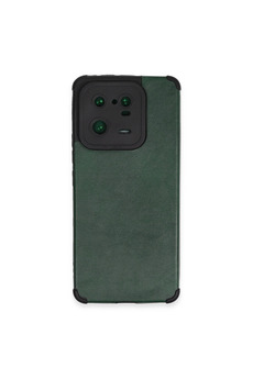 Evimdeyokyok Xiaomi Mi 13 Pro Kılıf Loop Deri Silikon - Yeşil