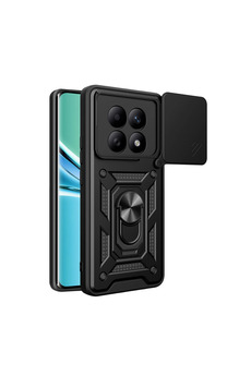 Evimdeyokyok Xiaomi Redmi Note 15 4G Pars Lens Yüzüklü Silikon - Siyah