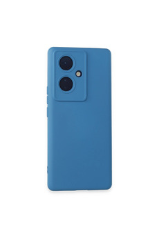 Evimdeyokyok Vivo V29 Lite Kılıf Nano İçi Kadife Silikon - Mavi
