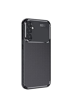 Evimdeyokyok Samsung Galaxy A16 5G Kılıf Auto Focus Karbon Kapak - Siyah