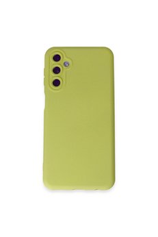 Evimdeyokyok Samsung Galaxy M14 5G Kılıf Nano İçi Kadife Silikon - Sarı