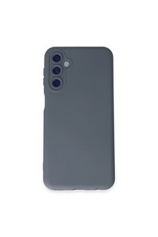 Evimdeyokyok Samsung Galaxy M34 5G Kılıf Nano İçi Kadife Silikon - Gri