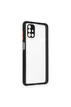 Evimdeyokyok Samsung Galaxy M51 Kılıf Miami Şeffaf Silikon - Siyah
