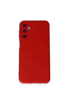 Evimdeyokyok Samsung Galaxy M14 5G Kılıf Nano İçi Kadife Silikon - Kırmızı