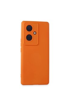 Evimdeyokyok Vivo V29 Lite Kılıf Nano İçi Kadife Silikon - Turuncu