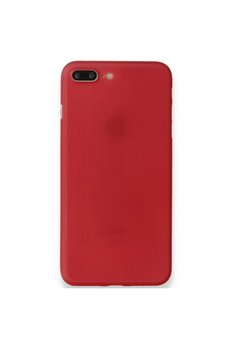 Evimdeyokyok Apple İphone 8 Plus Kılıf Pp Ultra İnce Kapak - Kırmızı