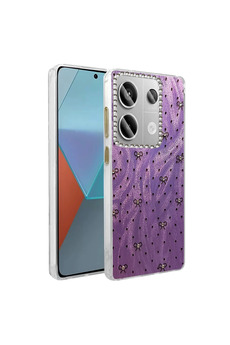 Evimdeyokyok Xiaomi Redmi Note 13 Pro 4G Kılıf Blade Aynalı Desenli Kapak - Desen 2