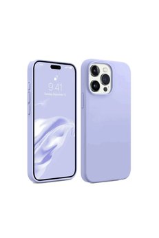 Evimdeyokyok Apple İphone 15 Pro Max Kılıf First Silikon - Lila