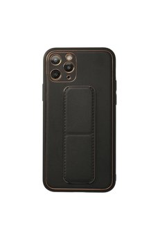 Evimdeyokyok Apple İphone 11 Pro Kılıf Coco Deri Standlı Kapak - Siyah