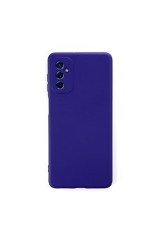 Evimdeyokyok Samsung Galaxy M52 5G Kılıf Nano İçi Kadife Silikon - Mor