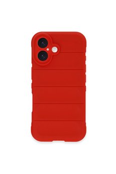 Evimdeyokyok Apple İphone 16 Plus Kılıf Optimum Silikon - Kırmızı