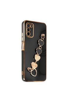 Evimdeyokyok Samsung Galaxy A03S Kılıf Esila Silikon - Siyah