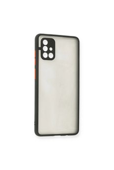 Evimdeyokyok Samsung Galaxy A71 Kılıf Montreal Silikon Kapak - Siyah