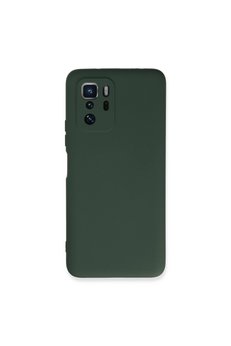Evimdeyokyok Xiaomi Poco X3 Gt Kılıf Nano İçi Kadife Silikon - Koyu Yeşil