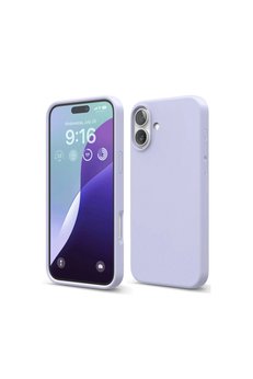 Evimdeyokyok Apple İphone 16 Plus Kılıf Nano İçi Kadife Silikon - Lila