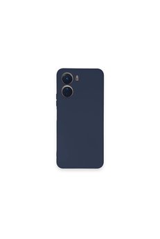 Evimdeyokyok Vivo Y16 Kılıf Nano İçi Kadife Silikon - Lacivert