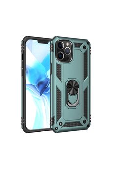 Evimdeyokyok Apple İphone 12 Pro Max Kılıf Sofya Yüzüklü Silikon Kapak - Yeşil