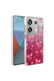 Evimdeyokyok Xiaomi Redmi Note 13 Pro 4G Kılıf Blade Aynalı Desenli Kapak - Desen 3