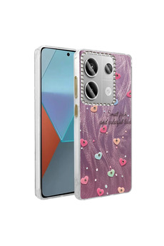 Evimdeyokyok Xiaomi Redmi Note 13 Pro 4G Kılıf Blade Aynalı Desenli Kapak - Desen 8
