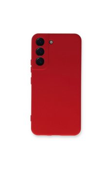 Evimdeyokyok Samsung Galaxy S23 Kılıf Nano İçi Kadife Silikon - Kırmızı