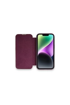 Evimdeyokyok Apple İphone 13 Pro Max Kılıf Dolpin Kapaklı - Derin Mor