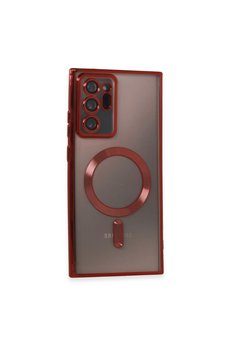 Evimdeyokyok Samsung Galaxy Note 20 Ultra Kılıf Kross Magneticsafe Kapak - Kırmızı