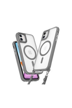 Evimdeyokyok Apple İphone 12 Kılıf Enka Magsafe Silikon Kılıf - Titan Gri