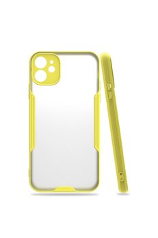 Evimdeyokyok Apple İphone 11 Kılıf Platin Silikon - Sarı