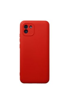 Evimdeyokyok Samsung Galaxy A03 Kılıf Nano İçi Kadife Silikon - Kırmızı