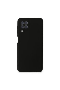 Evimdeyokyok Samsung Galaxy A22 Kılıf Nano İçi Kadife Silikon - Siyah