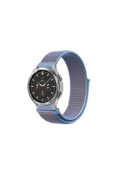 Evimdeyokyok Watch 22Mm Hasırlı Cırtcırtlı Kordon - Mavi