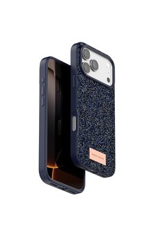 Evimdeyokyok Onegif Apple İphone 17 Pro Bright Simli Kapak - Mavi